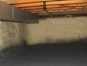 crawl space spray insulation for Delaware
